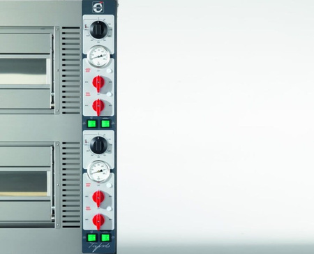 Piec do pizzy elektryczny Cuppone Tiepolo | jednokomorowy | 4x36 | TP435/1CM