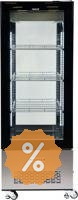 WITRYNA CHŁODNICZA 400L 65x65x190 CZARNA | YG-05068