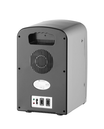 Lodówka na mleko do ekspresów automatycznych, czarna HENDI 943434