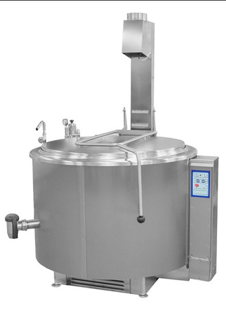 Kocioł warzelny gazowy z mieszadłem | grzanie pośrednie | 48 kW | 500 l | 1320x1330x1180 mm | RQK-501GRM