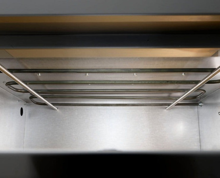 Piec do pizzy elektryczny Cuppone Tiziano | dwukomorowy | 4+4x20 | TZ420/2M