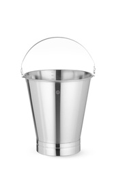 Wiadro z pierścieniem ze stali nierdzewnej - 12l z podziałką HENDI 516706