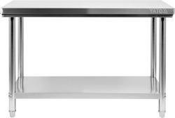 STÓŁ CENTRALNY SKŁADANY Z PÓŁKĄ 1400×600×H850MM
 | YG-09003