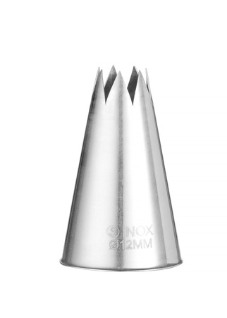 Końcówki do rękawów karbowane, stalowe - zestaw 7szt HENDI 551714