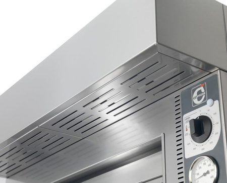 Piec do pizzy elektryczny Cuppone Tiziano | dwukomorowy | 4+4x30 | TZ430/2M