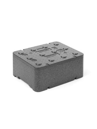 Pojemnik termoizolacyjny z piocelanu, o wym. 600x400x296 mm, 47L HENDI 707593