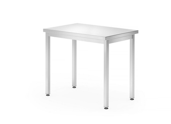 Stół centralny bez półki Budget Line – skręcany 1000x600x(H)850 | HENDI 817070