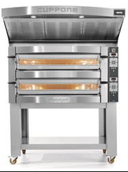 Piec do pizzy elektryczny Cuppone Michelangelo | dwukomorowy | panel cyfrowy | 6+6x36 | ML635/2 CD