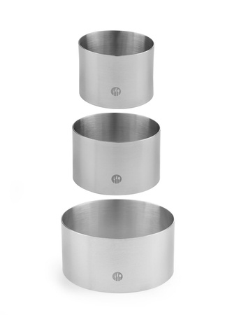 Pierścień kucharsko-cukierniczy okrągły, o wym. 60x45 mm HENDI 512135