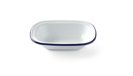 Naczynie prostokątne emaliowane 175x130 mm HENDI 621202