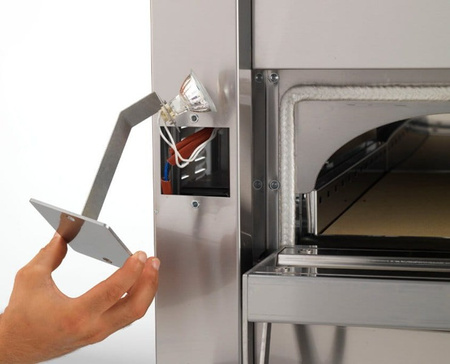 Piec do pizzy elektryczny Cuppone Michelangelo | dwukomorowy | panel dotykowy | 6+6x36 | ML635L/2 TS