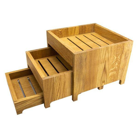 V-11415 Set of three oak boxes TOM-GAST code: V-11415