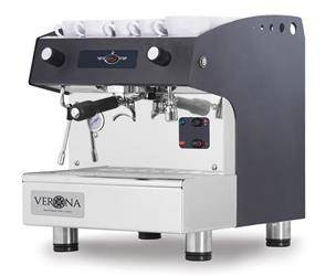 Ekspres do kawy ROMEO easy, 1-grupowy, półautomatyczny, czarny HENDI 207598