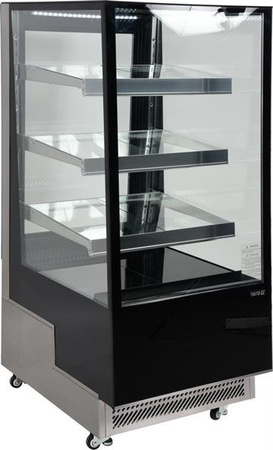 WITRYNA CHŁODNICZA 300L 65x80x144 CZARNA | YG-05040