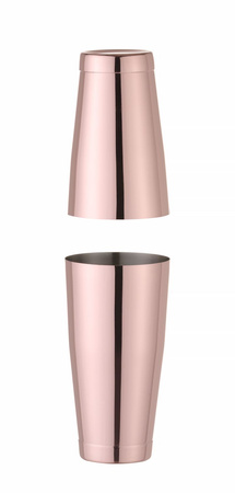 Shaker do koktajli Tin Tin miedziany, 2-częściowy HENDI 593318