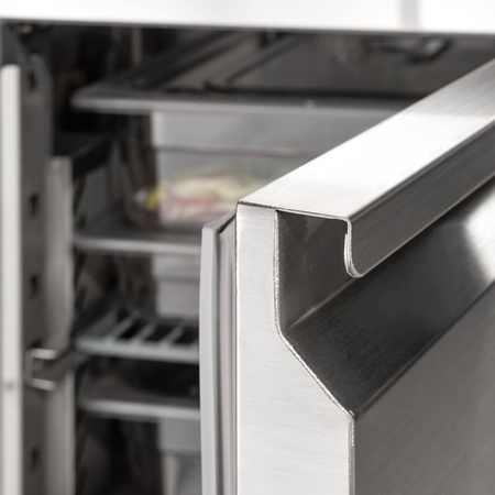 Stół chłodniczy 3 drzwiowy, agregat na dole, V 368 l STALGAST 832039