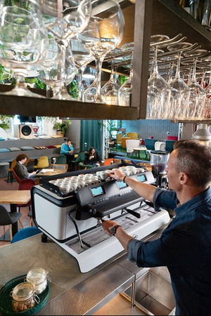 Ekspres kolbowy do kawy Tecnique HX 2GR Steel | 2-grupowy