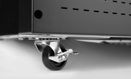 Lodówka barowa 1-drzwiowa z podświetlanym panelem, Arktic, 254 l, czarna HENDI 233788