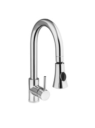 Bateria umywalkowa z prysznicem, jednootworowa, (h) 370 mm HENDI 810163