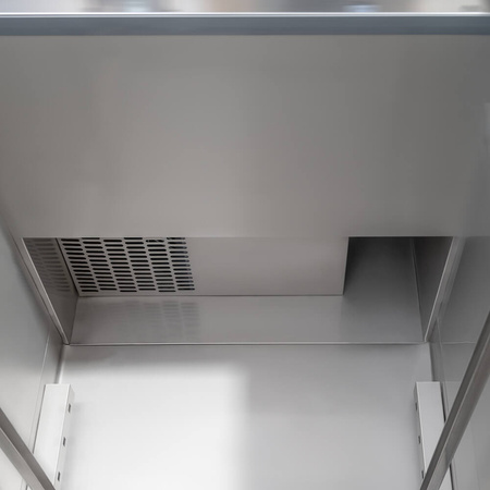 Szafa mroźnicza ze stali nierdzewnej na nóżkach, GN 2/1, V 650 l STALGAST 830627