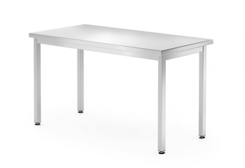 Stół roboczy centralny - skręcany, bez rantu, o wym. 1200x600x850 m HENDI 811283