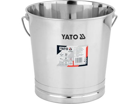 WIADRO ZE STALI NIERDZEWNEJ 18L | YG-00651