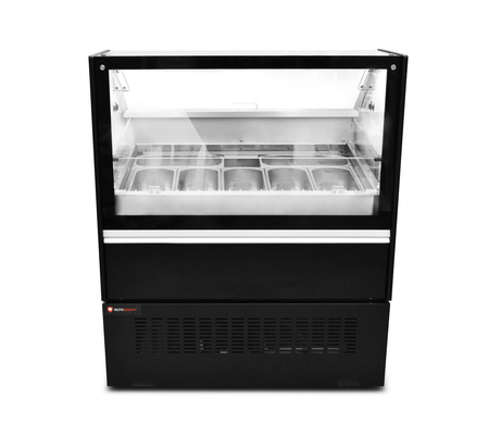 Dystrybutor do lodów | witryna do lodów | konserwator | Gelato VG 7 | 7 kuwet | 973x778x1161 mm