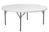 Stół cateringowy okrągły, o wym. 1800x740 mm HENDI 810941