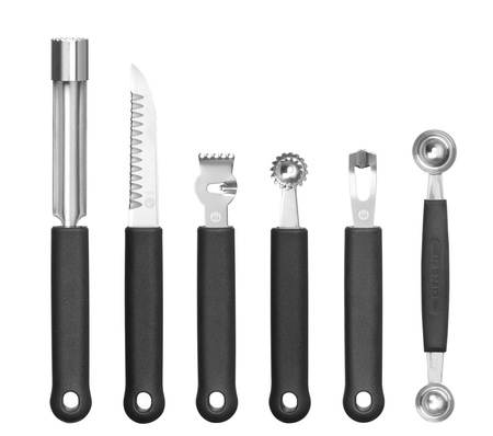 Zestaw 6 noży dekoracyjnych HENDI 856291