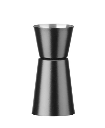 Zestaw barmański w tubie, BarUp, czarny, ⌀120x(H)320mm, Okrągły 596609