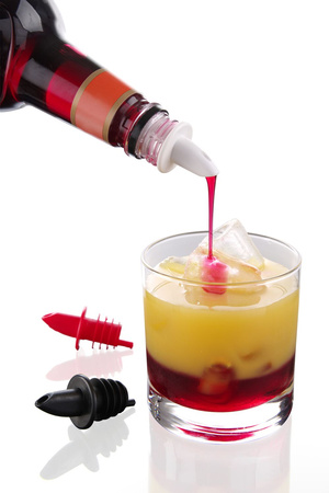 Nalewak - zest. 6 szt. - 2 szt. czarne, 2 szt. białe, 2 szt. czerwone HENDI 599440