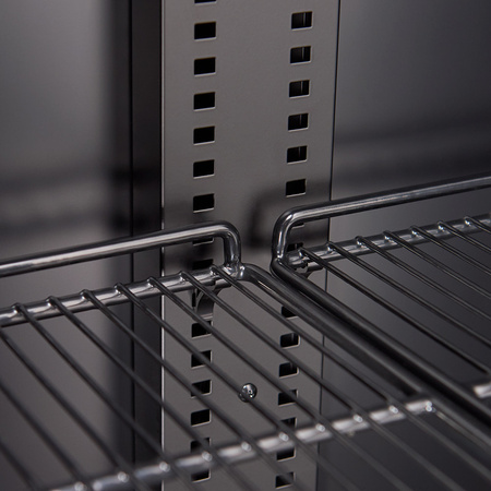 Szafa chłodnicza przeszklona, 2-drzwiowa, V 569 l STALGAST 850590