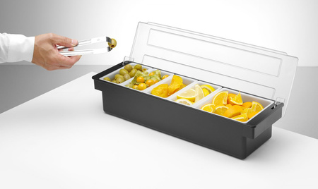 Pojemnik 5-częściowy na dodatki do drinków HENDI 552131