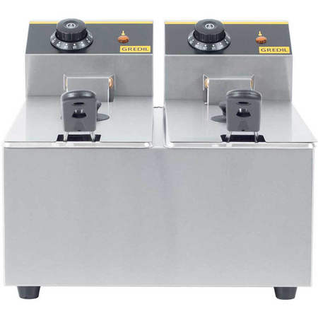 Frytownica, Gredil, V 2x3 l, P 2x2.2 kW STALGAST 746070