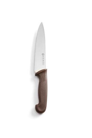 Nóż HACCP kucharski 18cm - brązowy HENDI 842669