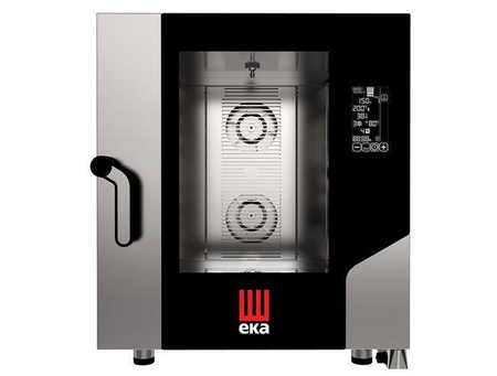 Piec konwekcyjno - parowy Black Mask 7 x GN 1/1 elektryczny z bezpośrednim natryskiem HENDI MKF711BM