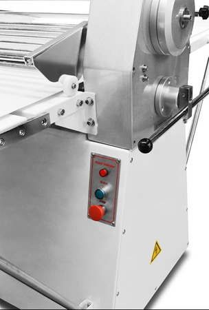 Wałkowarka piekarnicza do ciasta RQSM-650 | kruchego | francuskiego | taśma 630 mm | 3410x990x1070 mm