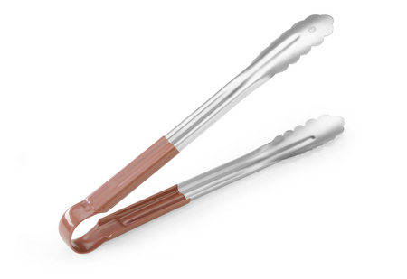 Szczypce do serwowania HACCP 300 mm, brązowy, (L)300mm | HENDI 171936
