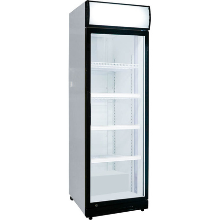 Szafa chłodnicza przeszklona, 1-drzwiowa, V 386 l STALGAST 850390