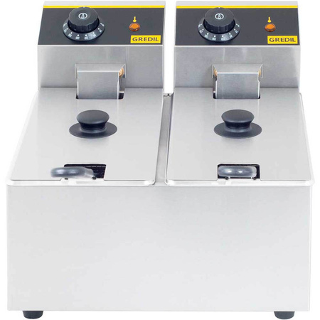 Frytownica, Gredil, V 2x3 l, P 2x2.2 kW STALGAST 746070