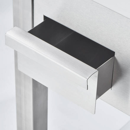 Płyta grillowa gazowa, chromowana, gładka, P 13 kW, U 230 V, G30 STALGAST 9737130