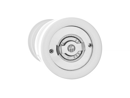 Młynek do soli drewniany, HENDI, biały, o55x(H)215mm  469606