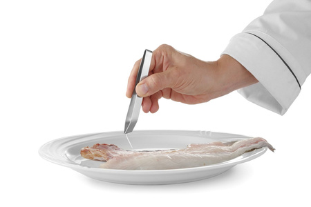 Pęseta do usuwania ości dł. 120 mm HENDI 680117