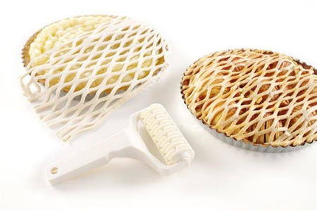 Rolka tnąca do ciasta, wzór siatki 120 mm HENDI 515075