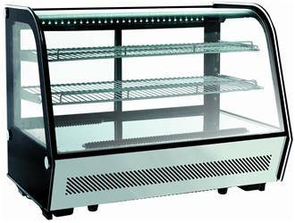 Witryna chłodnicza | cukiernicza | nablatowa RTW160 | LED | 160l