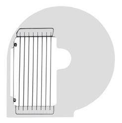 Tarcza do frytek 10 HENDI 280614