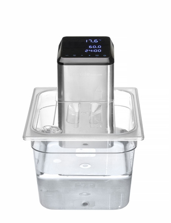 Pokrywka do pojemników GN z poliwęglanu z wycięciem na sous vide HENDI 864234