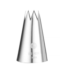 Końcówka do rękawów- karbowana , śr.12 mm HENDI 551424