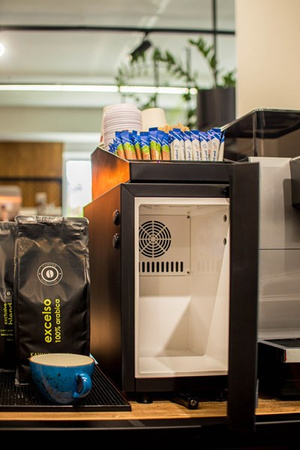 Lodówka na mleko RQM7A | 220x450x370 mm