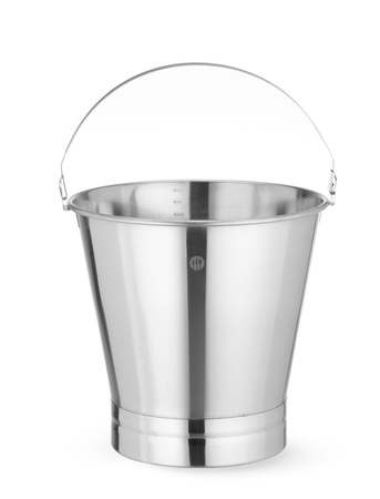 Wiadro z pierścieniem ze stali nierdzwnej i podziałką 7l HENDI 516676